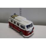 A Lego style camper van