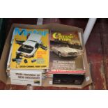 A job lot of vintage car related magazines