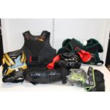 A selection of protective clothing etc
