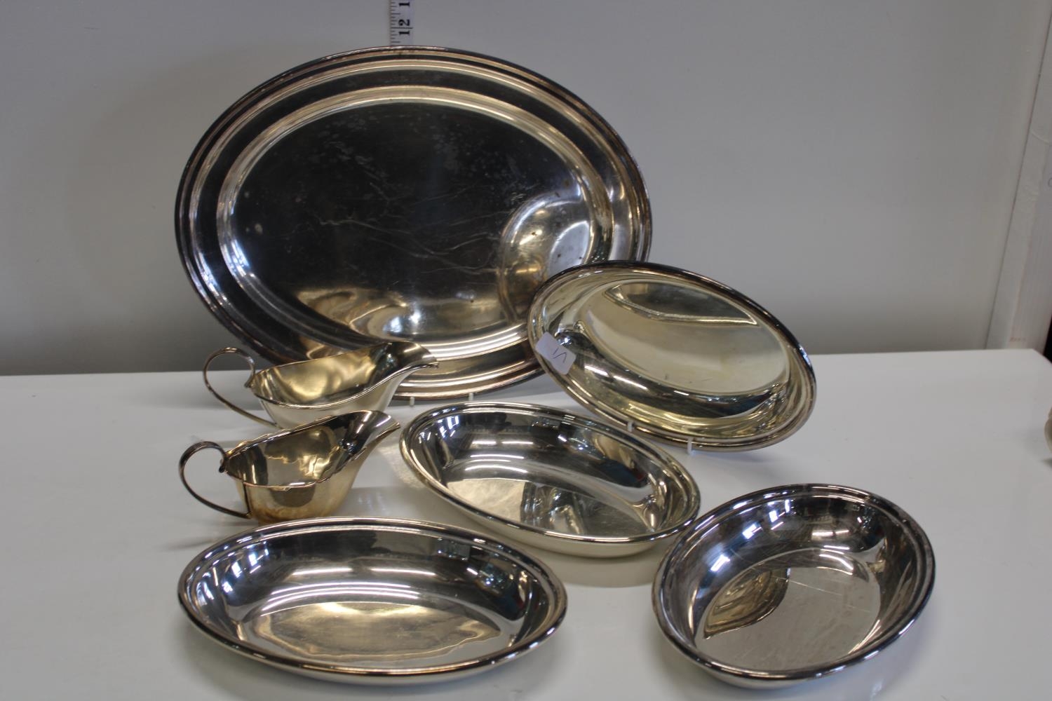 A collection of plated ware - Walker & Hall, John Stephenson