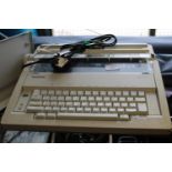 A Brother electric typewriter