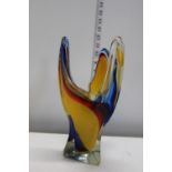 A Murano style art glass vase