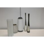 A selection of contemporary vases