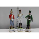 Three Alfretto porcelain collectors figures