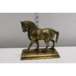 A Brass Indian Style Horse figurine