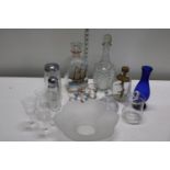 Assorted Glassware inc Decanters, Glasses and other
