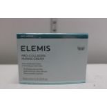 A boxed Elemis Pro- collagen marine cream