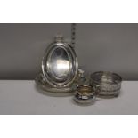 Three quality Silver Plate items