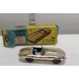 A boxed Corgi E Type Jaquar model 312