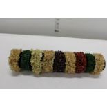 A selection of natural stone costume bangles