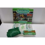 A boxed vintage Subbuteo game and accessories