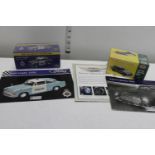 Two boxed die-cast models and leaflets