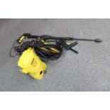 A Karcher pressure washer with attachments (items not on site viewing by appointment, collection