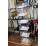 A vintage Perspex display stand collection only