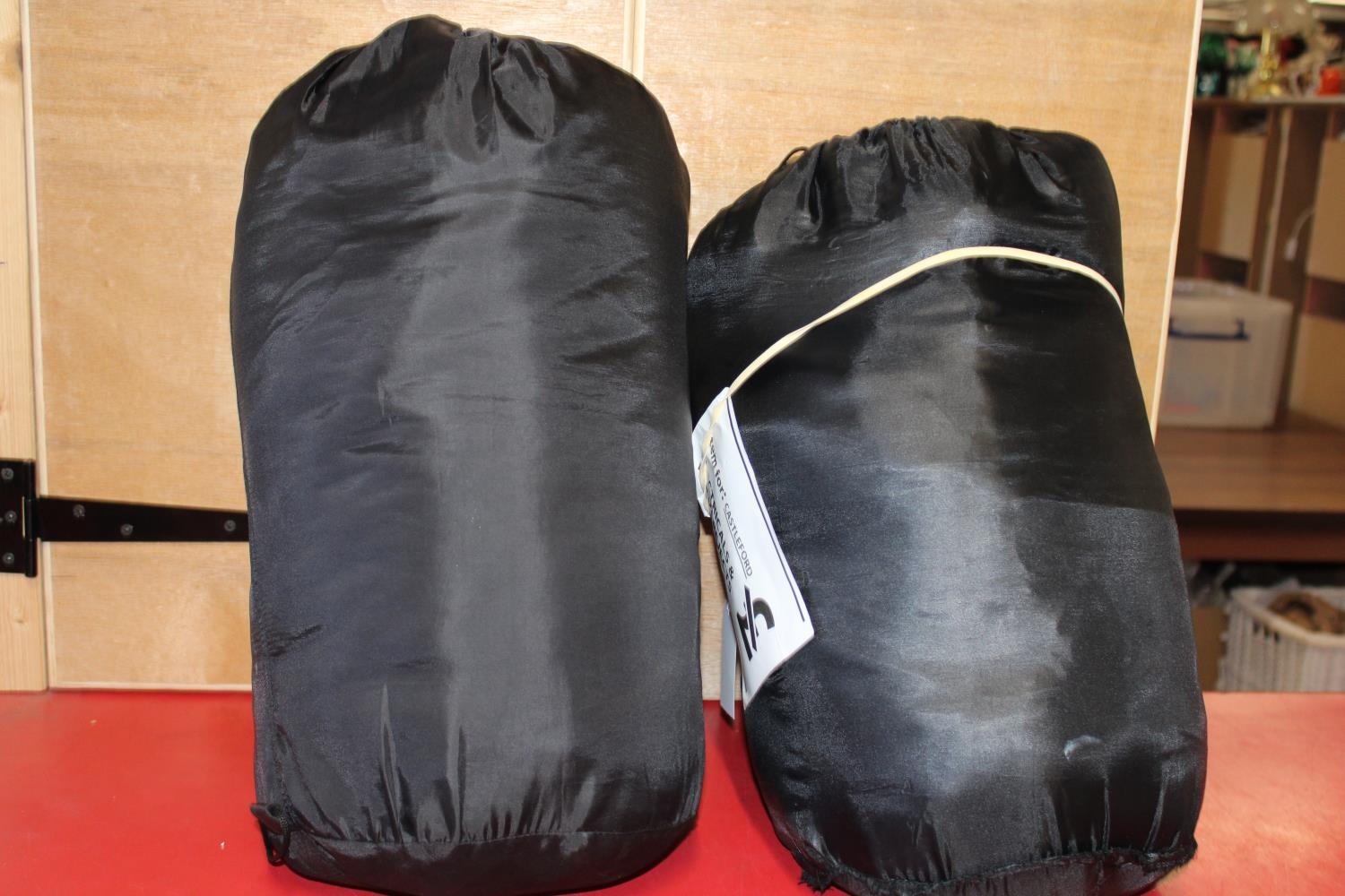 Two sleeping bags