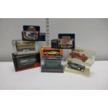 A selection of boxed die-cast models