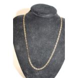 A 9ct gold necklace 9.9g