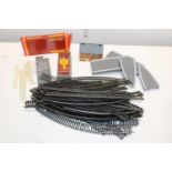 A selection of Horny 00 gauge track and accessories