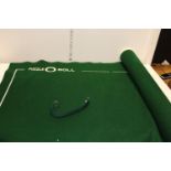 A green baize jigsaw mat collection only