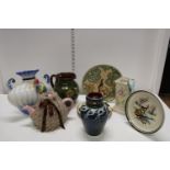 A job lot of misc including ceramics and prints collection only