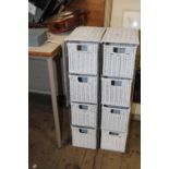 Two wicker drawers collection only