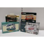 Four boxed Corgi die-cast models