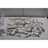 A job lot of costume jewellery