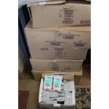 Five boxes of compact wet wipes