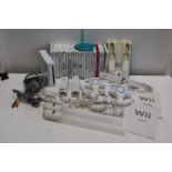 A Wii console accessories & games