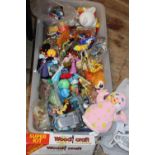 job of assorted Collectable toys (mainly Mcdonalds Toys)