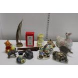 A selection of mixed collectables (no in-house postage)