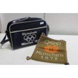 Vintage 1972 Olympic shoulder bag