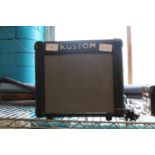 A vintage Kustom 10 Watt Amplifier