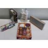 A selection of new beauty products