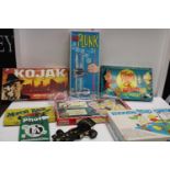 A good selection of vintage games etc