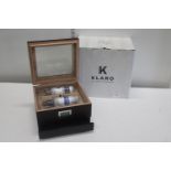 A new boxed cigar humidor by Klaro