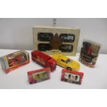 Ten assorted boxed die-cast models & other