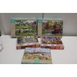 5 Boxed jigsaw Puzzles