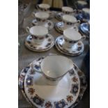 A vintage Royal Sutherland tea service