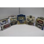 Ten boxed Lledo die-cast models