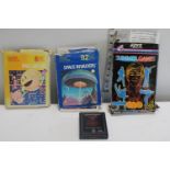 Four vintage Atari console games