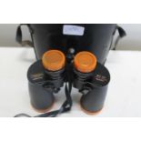 Cased pair of Thornton Pickard binoculars