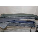 A selection of Tailors cloth & material. postage unavailable