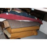 A selection of Tailors cloth & material postage unavailable