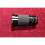 A Sirius MC Auto Zoom Lens 1:4.0-5.8 f=28-200mm lens