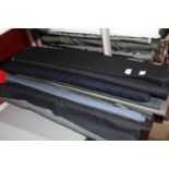 A selection of Tailors cloth & material. postage unavailable