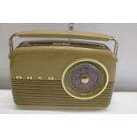 A vintage Bush radio (no lead)