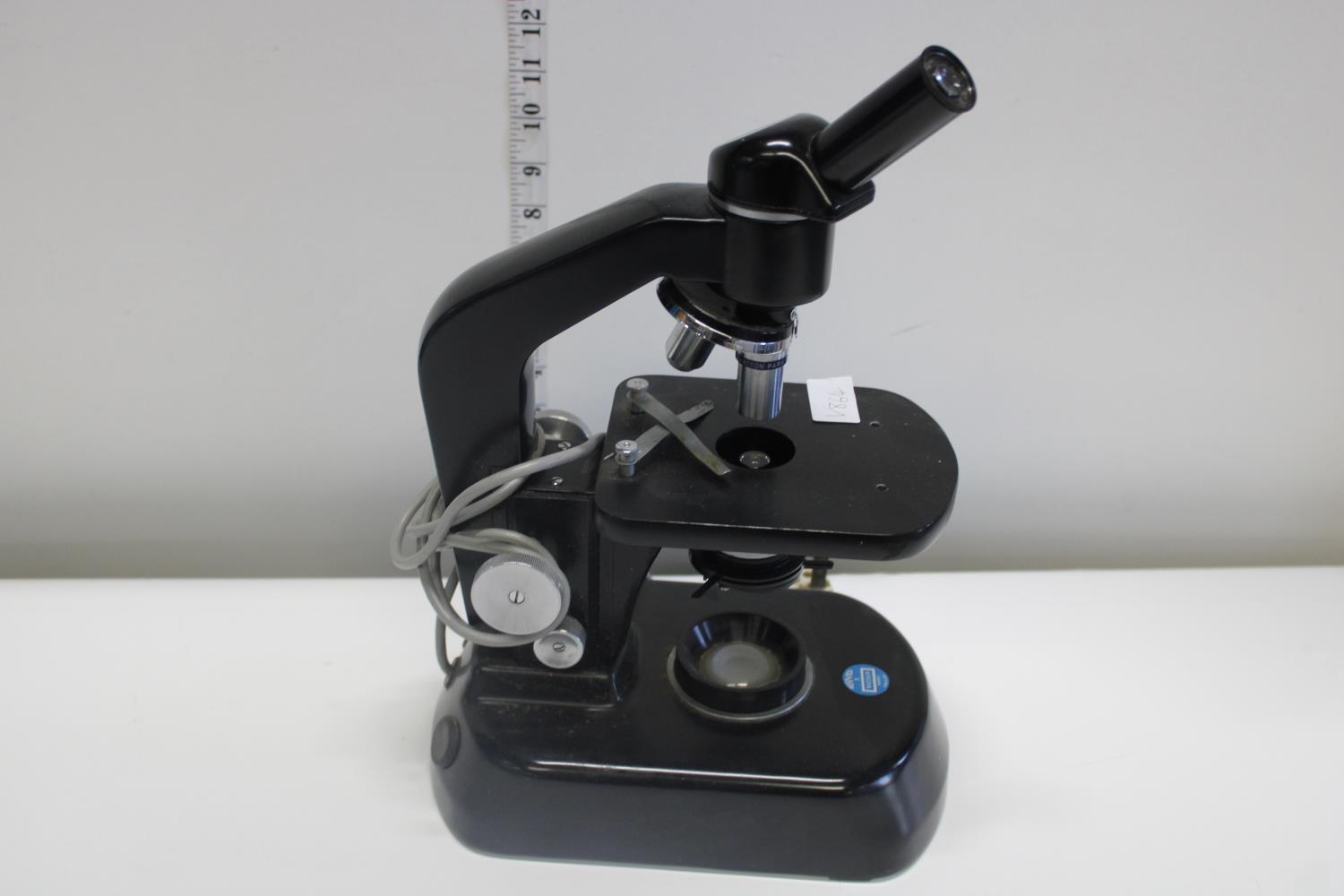 A vintage Watson service 3 electric microscope