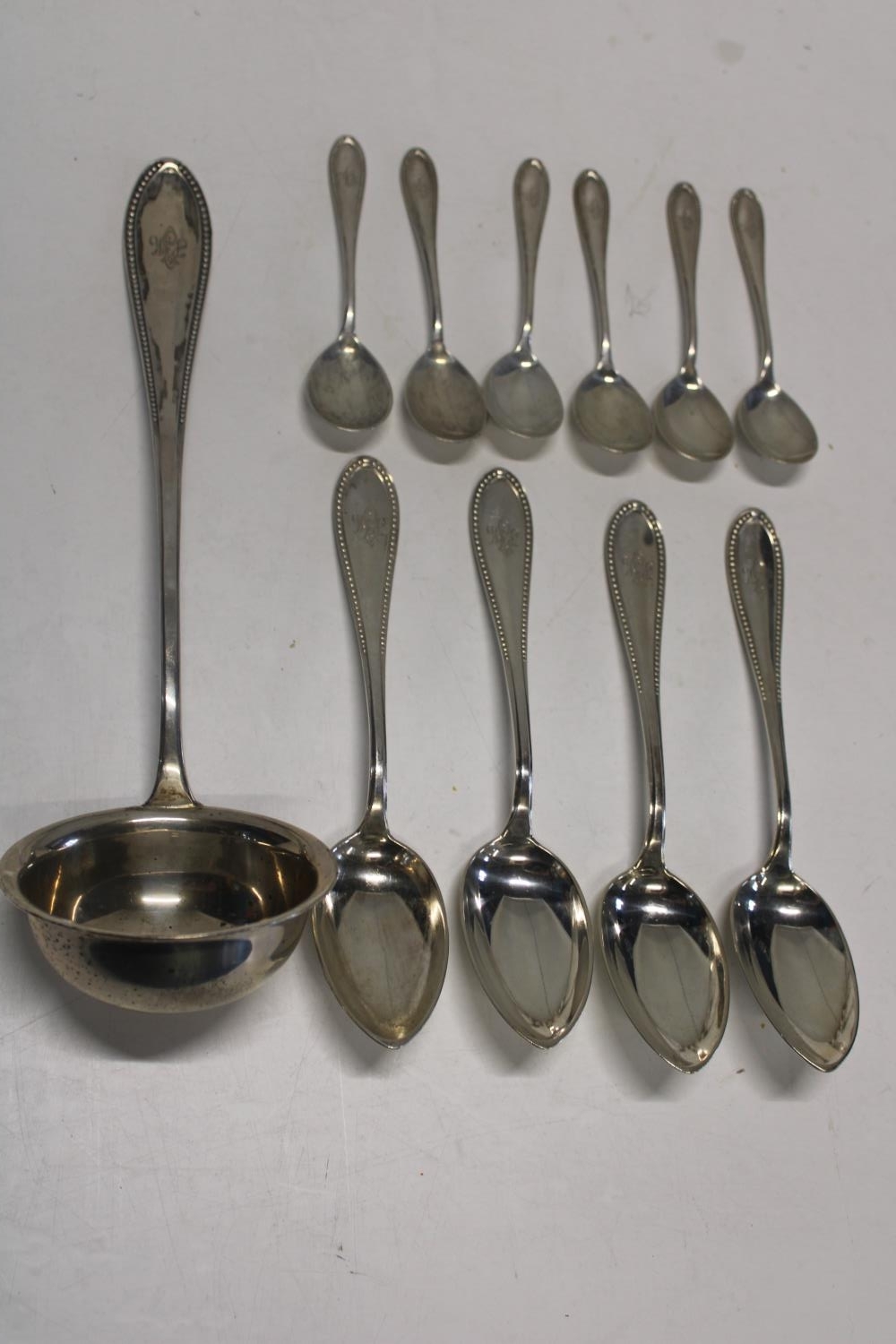 A selection of Continental 800 silver 618 grams