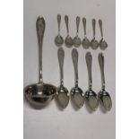 A selection of Continental 800 silver 618 grams